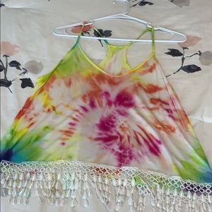 Tie dye tank top!